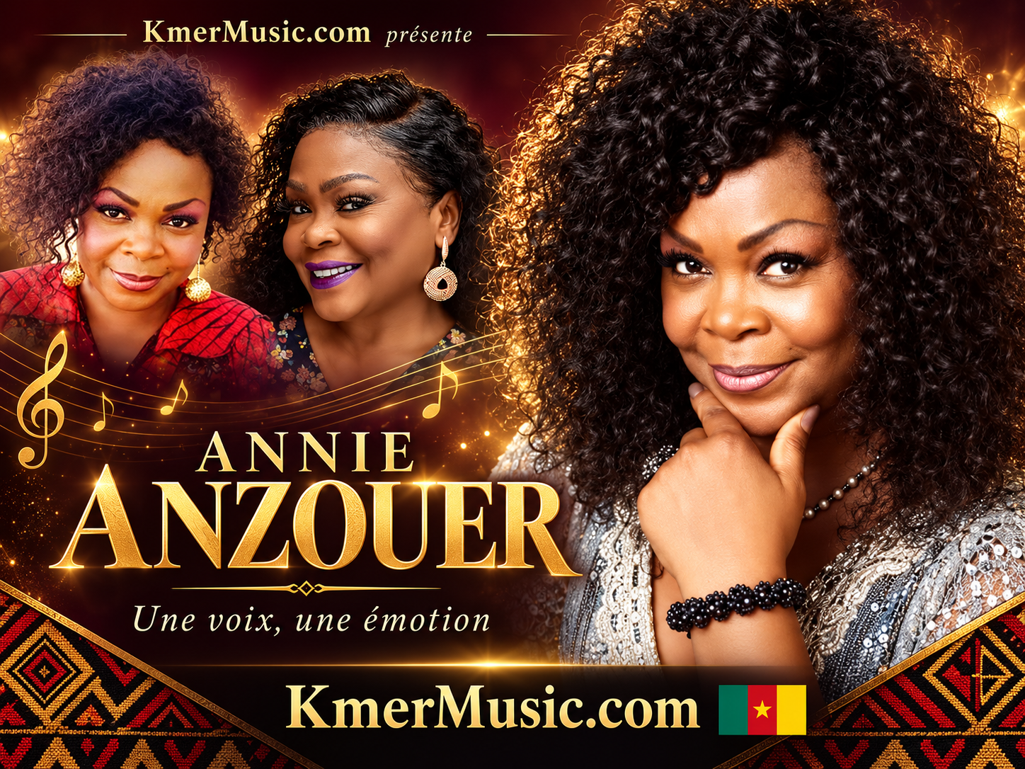 Annie Anzouer — Une voix, une émotion — KmerMusic.com