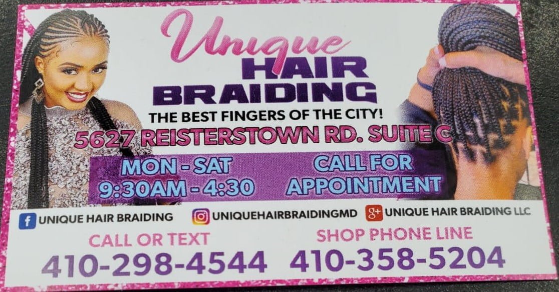 Unique Hair Braiding